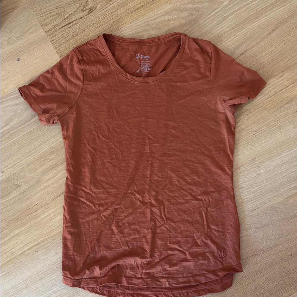 Ibex Burnt Orange Tee